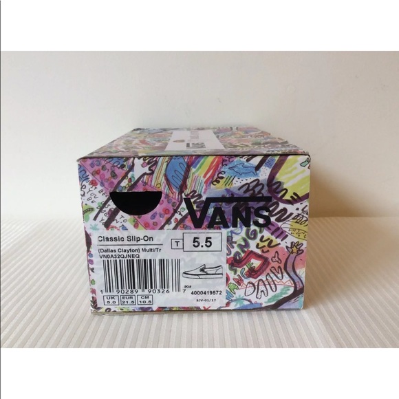 Vans x Dallas Clayton Classic Slip-On Sneakers - Picture 5 of 7